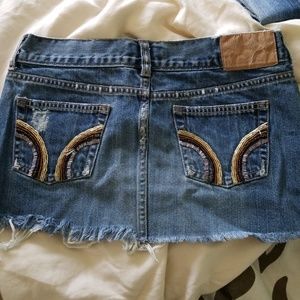 Hollister Denim skirt
